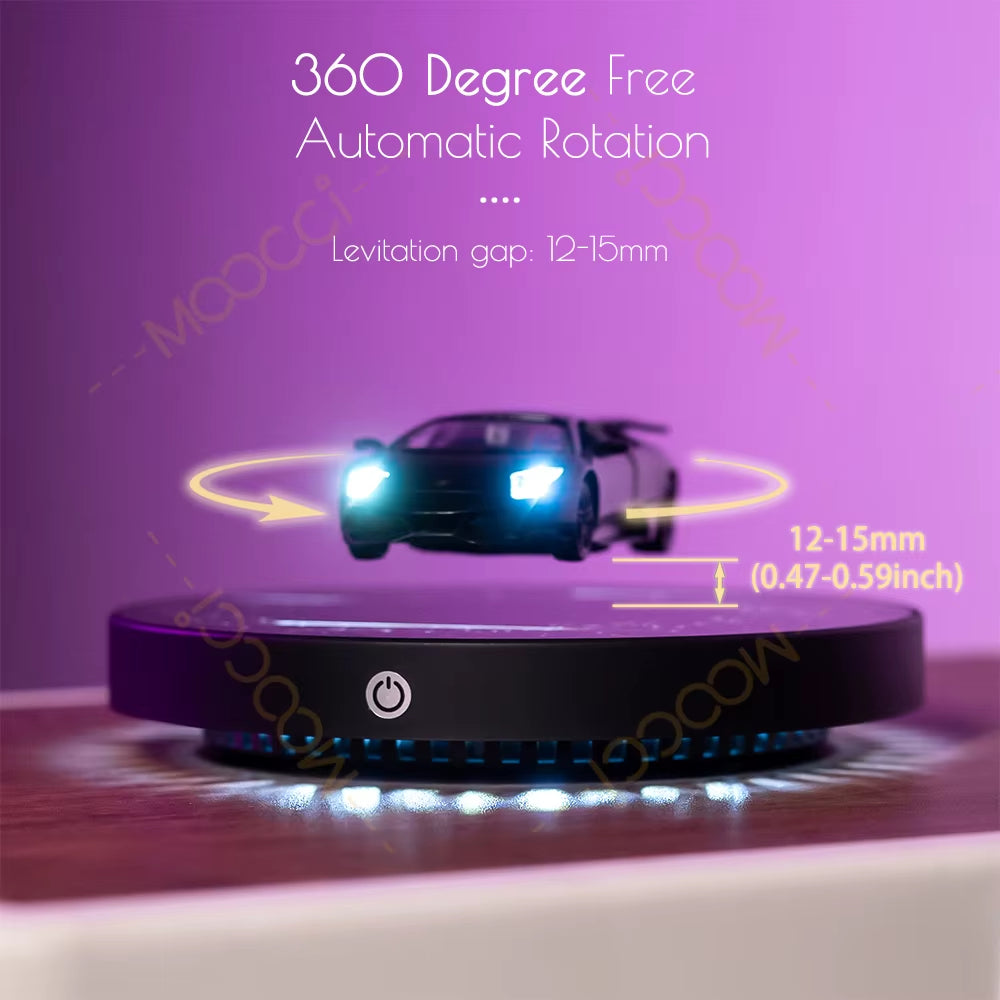High Quality 1:36 Magnetic Levitating Mini Lamborghini Floating 3D Alloy Metal Model Boy'S Gifts Decorations Diwali Diecast Car