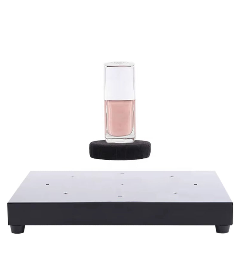 Trade Show Magnetic Levitation Floating Display Rack 400G Load Portable Custom Private Label LED Product Showcase