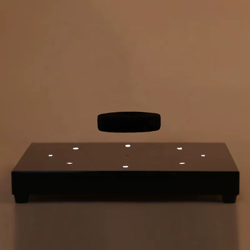 Trade Show Magnetic Levitation Floating Display Rack 400G Load Portable Custom Private Label LED Product Showcase