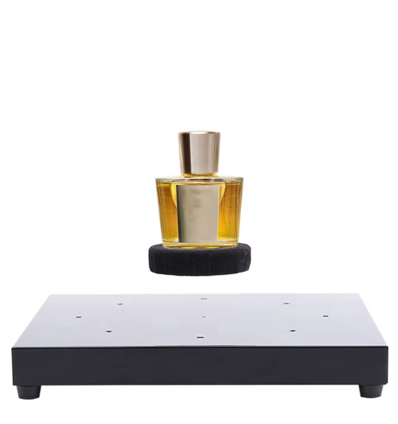 Trade Show Magnetic Levitation Floating Display Rack 400G Load Portable Custom Private Label LED Product Showcase