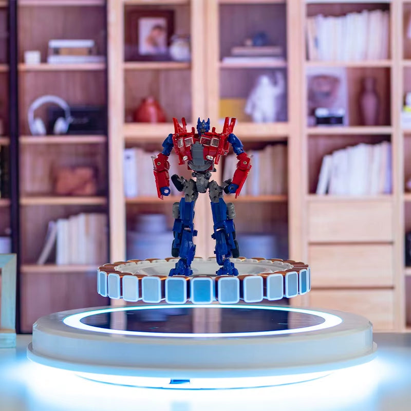 500G Modern Luxury ABS Table LED Magnetic Levitation Floating Cardboard CE ROHS Certified Shoe Bag Display Stand